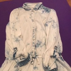 Tie dye skirt/romper